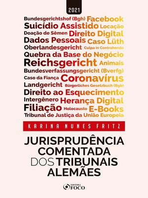 cover image of Jurisprudência comentada dos tribunais alemães